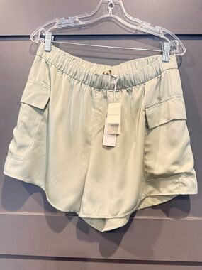 Abercrombie & fitch lounge satin shorts